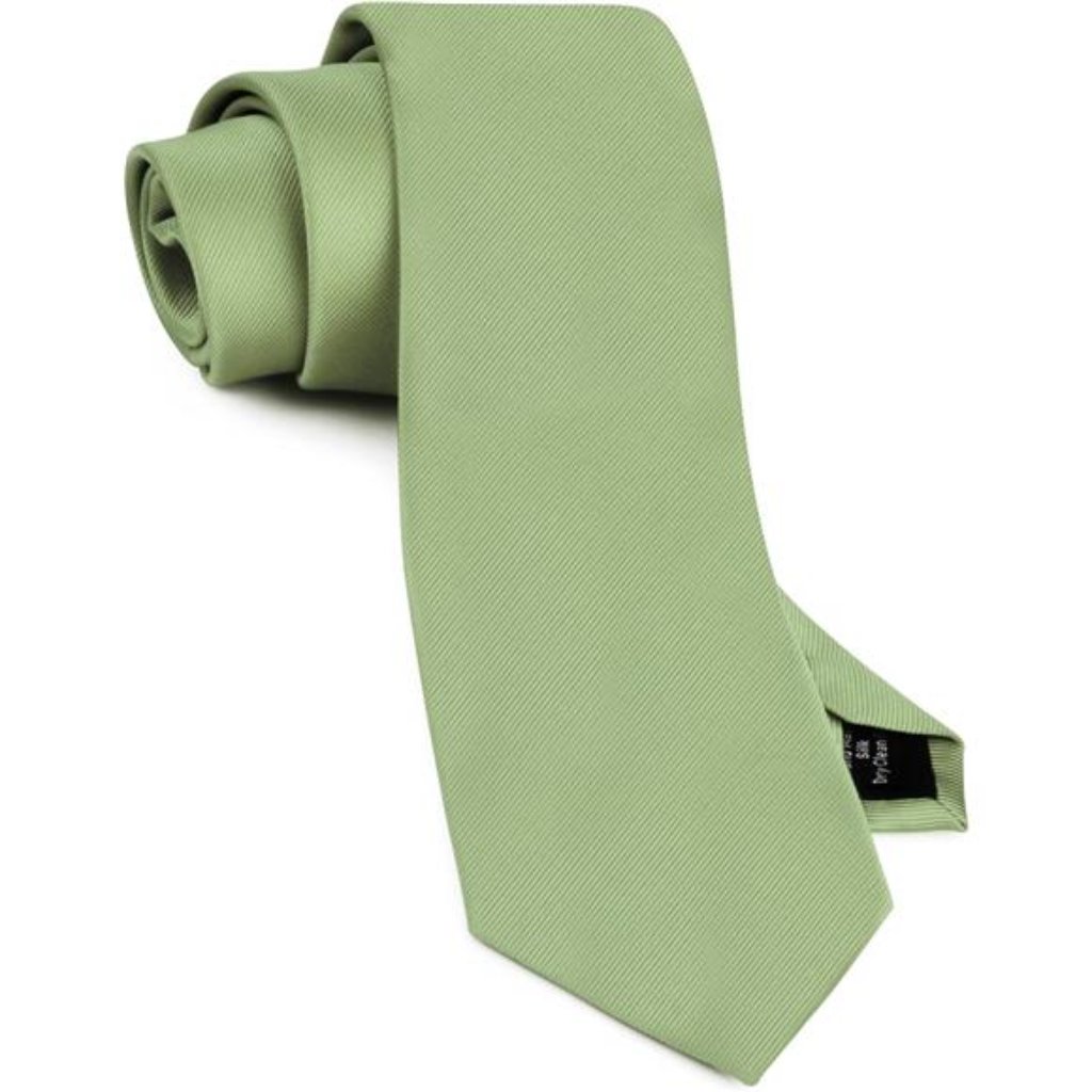 Mens Classic Solid Color Necktie